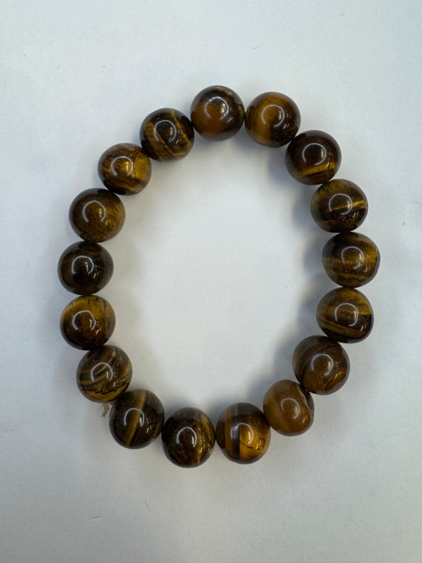 Classic Tiger Eye – Small Bead Stretch Bracelet