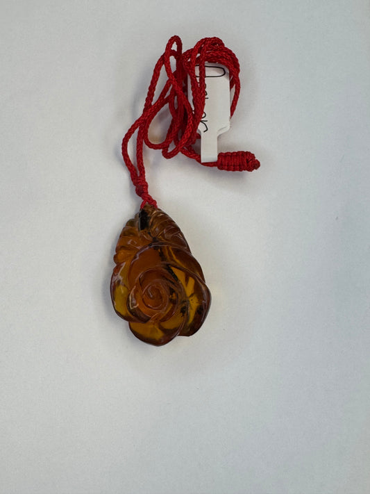Amber Rose Necklace