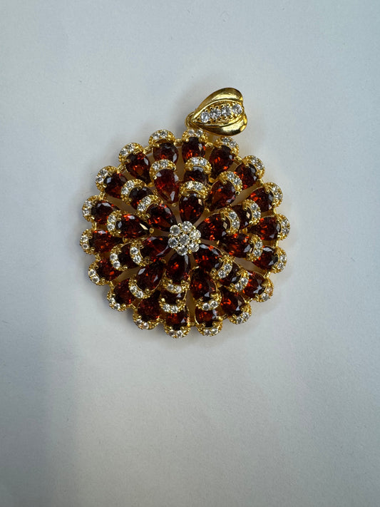 Crimson Bloom (Pendant)