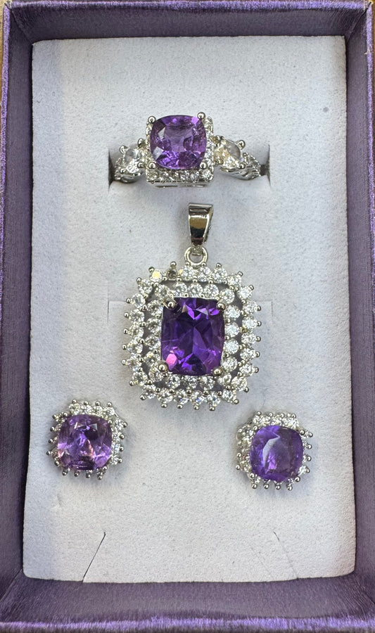 Lunar Glow 4-Piece Jewelry Set