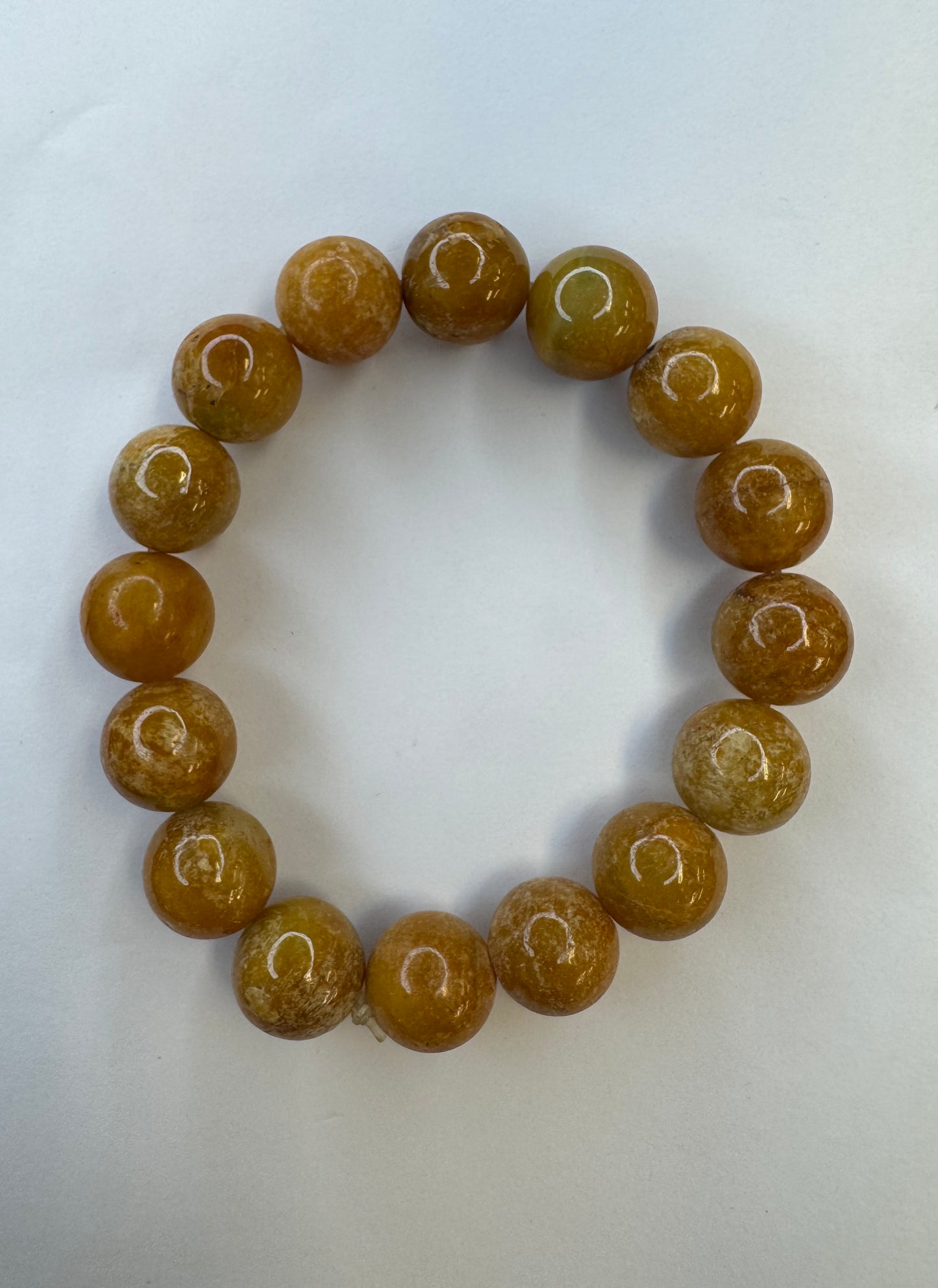 Chicken Bone Bead Bracelet